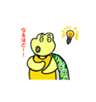 ポップなカメ（個別スタンプ：23）