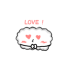 ポップな雲（個別スタンプ：8）