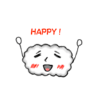 ポップな雲（個別スタンプ：16）