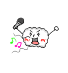 ポップな雲（個別スタンプ：33）