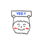 ポップな雲（個別スタンプ：39）