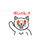 ポップな猫（個別スタンプ：1）