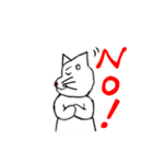 ポップな猫（個別スタンプ：11）