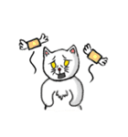 ポップな猫（個別スタンプ：36）