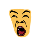 many many face！！（個別スタンプ：4）