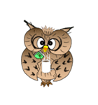 Lucky owl（個別スタンプ：15）