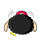 80's Afro Girl（個別スタンプ：5）