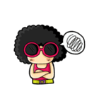 80's Afro Girl（個別スタンプ：14）