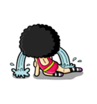 80's Afro Girl（個別スタンプ：15）