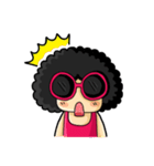 80's Afro Girl（個別スタンプ：31）