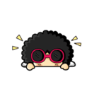 80's Afro Girl（個別スタンプ：33）