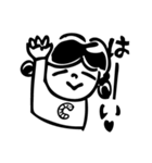 にこにこチヨちゃん（個別スタンプ：3）