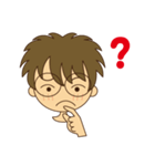 純情なめがね少年の喜怒哀楽（個別スタンプ：23）