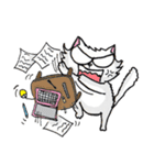 Shiroro and friends（個別スタンプ：32）