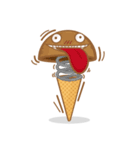 Funny Ice Creamoo No.2（個別スタンプ：16）