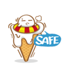 Funny Ice Creamoo No.2（個別スタンプ：25）