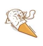 Funny Ice Creamoo No.2（個別スタンプ：33）