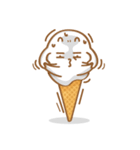 Funny Ice Creamoo No.2（個別スタンプ：37）