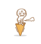 Funny Ice Creamoo No.2（個別スタンプ：40）