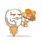 Funny Ice Creamoo NO.3（個別スタンプ：8）