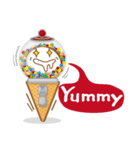 Funny Ice Creamoo NO.3（個別スタンプ：10）