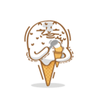 Funny Ice Creamoo NO.3（個別スタンプ：16）