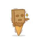 Funny Ice Creamoo NO.3（個別スタンプ：21）