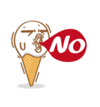 Funny Ice Creamoo NO.3（個別スタンプ：22）