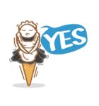 Funny Ice Creamoo NO.3（個別スタンプ：23）