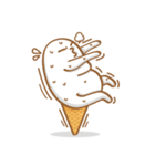 Funny Ice Creamoo NO.3（個別スタンプ：30）