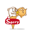 Funny Ice Creamoo NO.3（個別スタンプ：31）