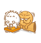 Funny Ice Creamoo NO.3（個別スタンプ：34）