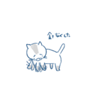 ミシンねこ（個別スタンプ：34）