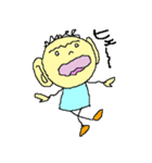 シャイな太郎君の気もち（個別スタンプ：10）