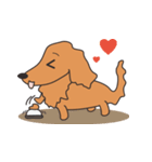 Dachshund TANG ＆ BAO（個別スタンプ：7）