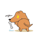 Dachshund TANG ＆ BAO（個別スタンプ：8）