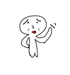 悲しい人（個別スタンプ：9）