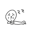 悲しい人（個別スタンプ：22）