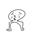 悲しい人（個別スタンプ：35）