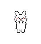 うちの白いうさぎ（個別スタンプ：4）