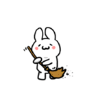 うちの白いうさぎ（個別スタンプ：7）