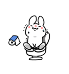 うちの白いうさぎ（個別スタンプ：8）