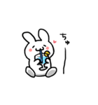 うちの白いうさぎ（個別スタンプ：19）