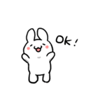 うちの白いうさぎ（個別スタンプ：22）