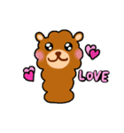 My Cute Alpaca（個別スタンプ：2）