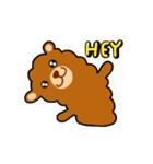 My Cute Alpaca（個別スタンプ：6）