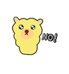 My Cute Alpaca（個別スタンプ：7）
