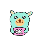 My Cute Alpaca（個別スタンプ：12）