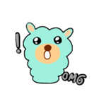 My Cute Alpaca（個別スタンプ：16）
