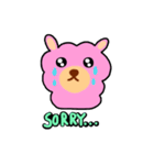 My Cute Alpaca（個別スタンプ：17）